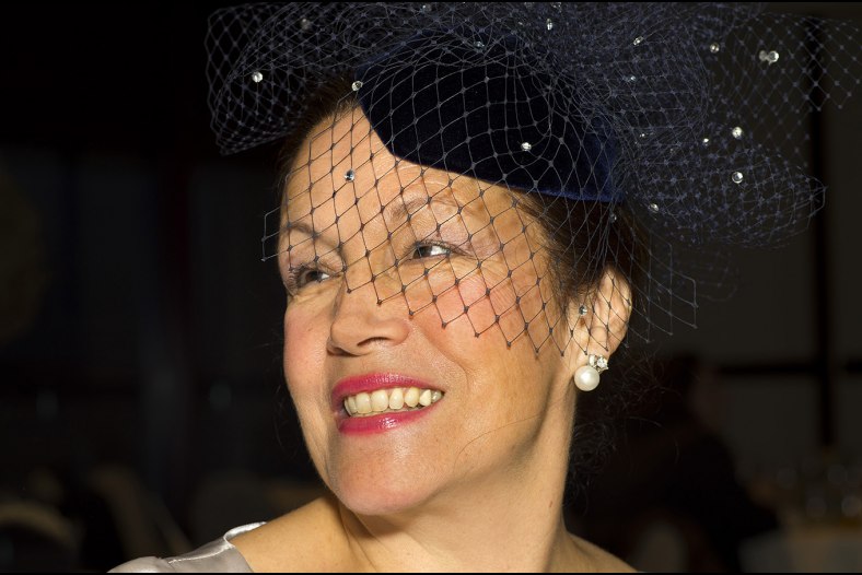 Machu with Fishnet Hat